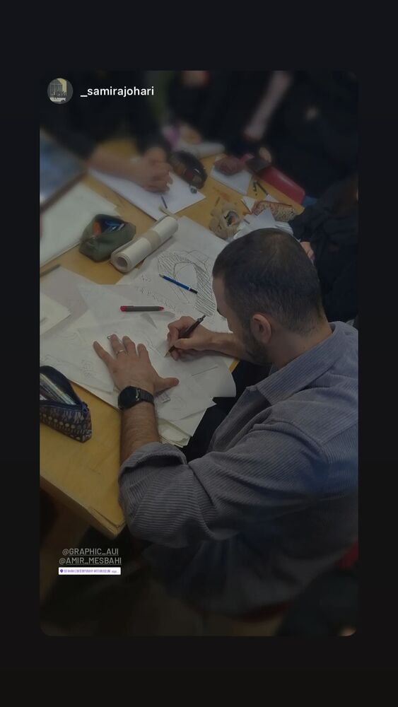  جدید ترین استوری اینستاگرام امیر مصباحی