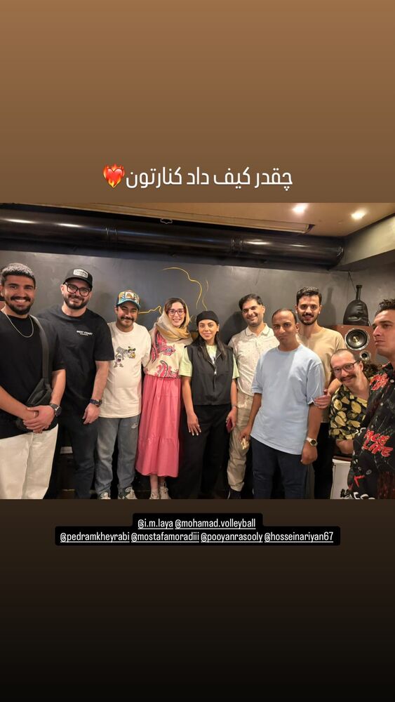 جدید ترین استوری اینستاگرام امیرعلی عسکریان