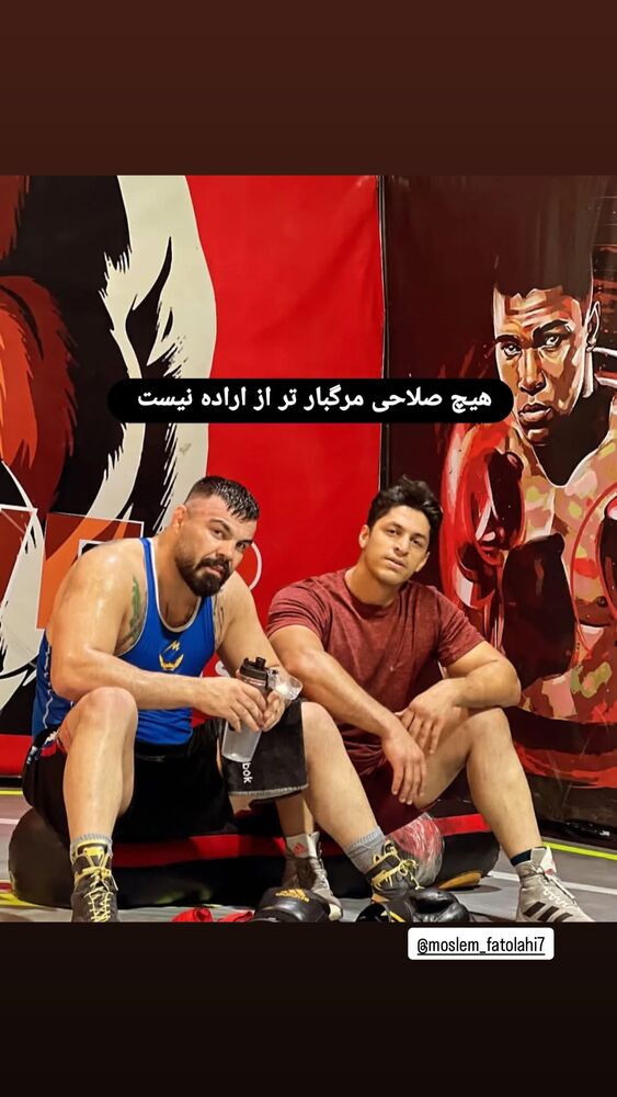  جدید ترین استوری اینستاگرام امیر علی اکبری