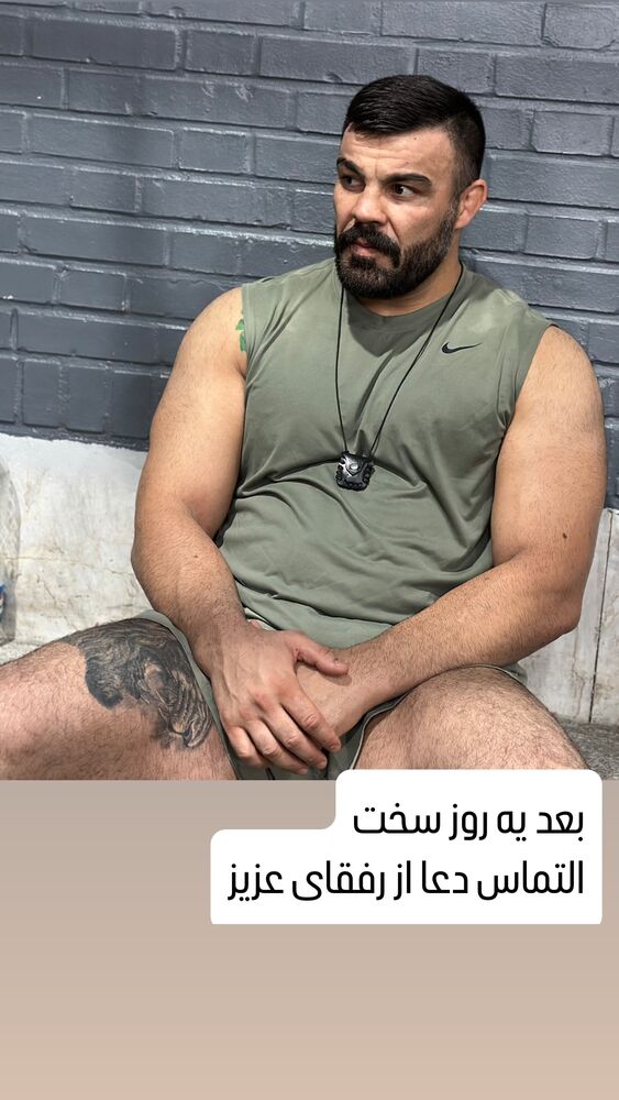  جدید ترین استوری اینستاگرام امیر علی اکبری