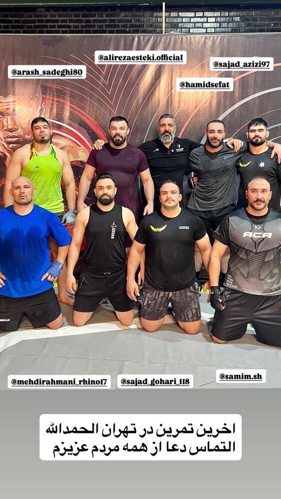  جدید ترین استوری اینستاگرام امیر علی اکبری