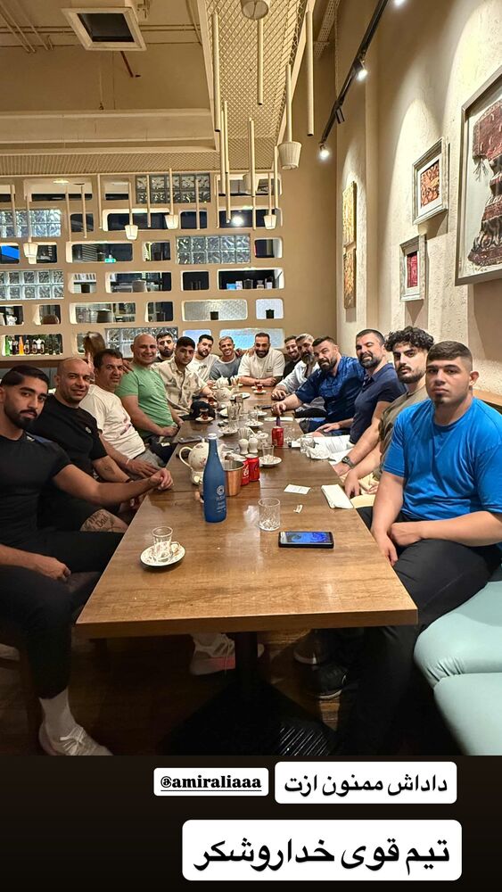  جدید ترین استوری اینستاگرام امیر علی اکبری