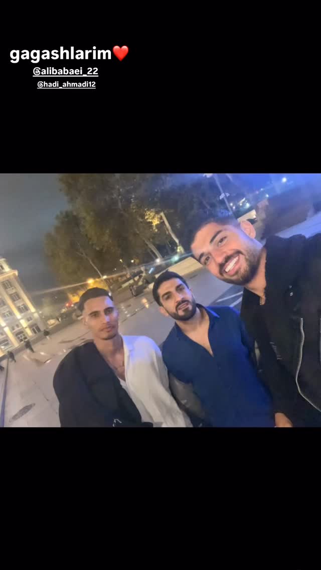  جدید ترین استوری اینستاگرام امیر ابراهیم زاده