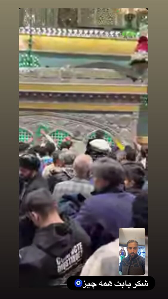  جدید ترین استوری اینستاگرام امیر حسین فرهمند