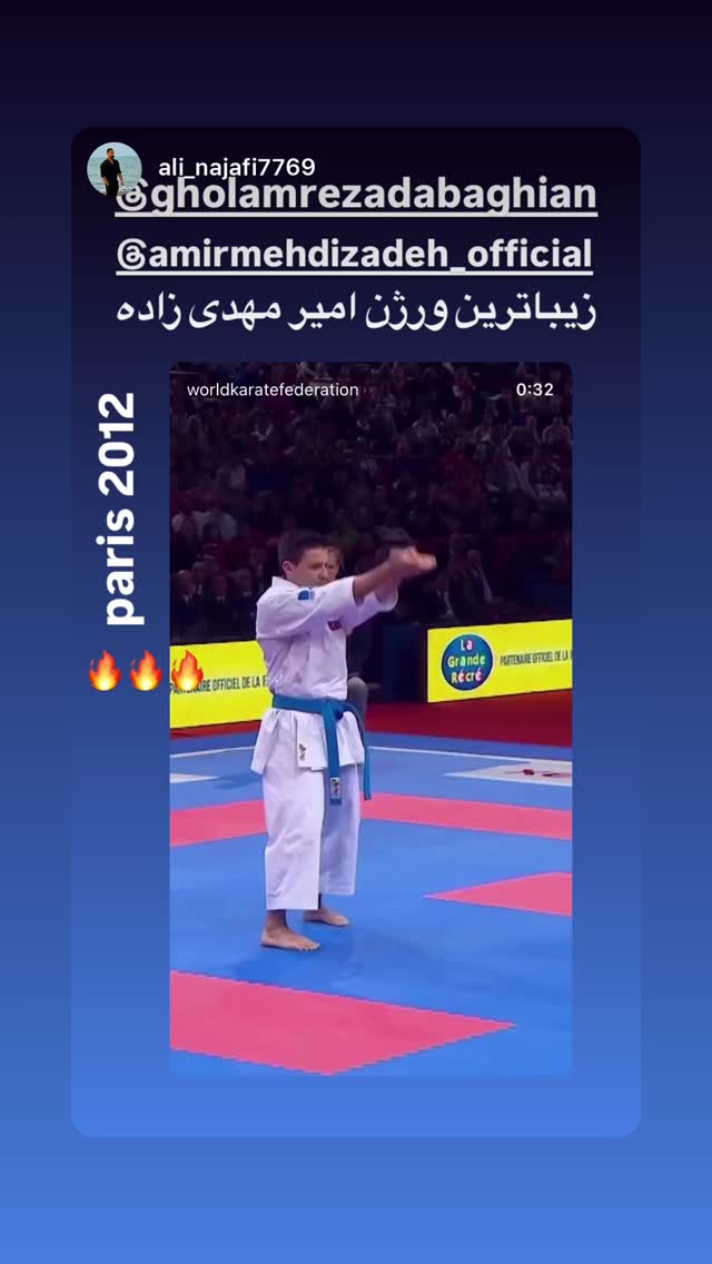  جدید ترین استوری اینستاگرام امیر مهدی زاده