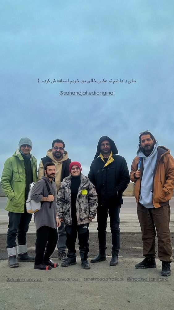  جدید ترین استوری اینستاگرام امیرمحمد متقیان