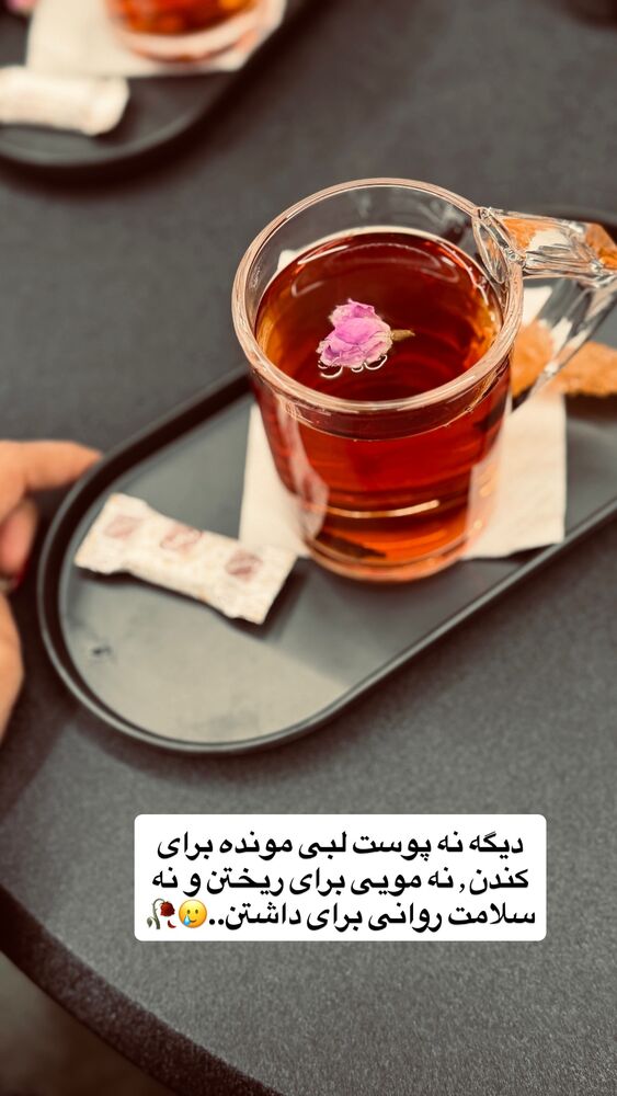  جدید ترین استوری اینستاگرام امیر و مبینا