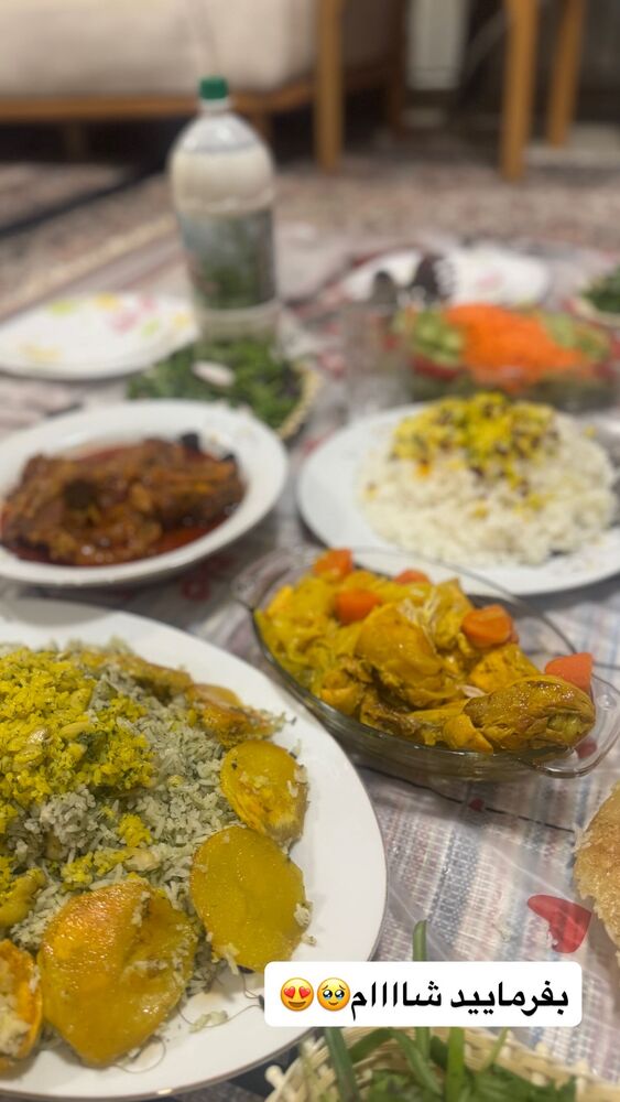  جدید ترین استوری اینستاگرام ساناز عباسی