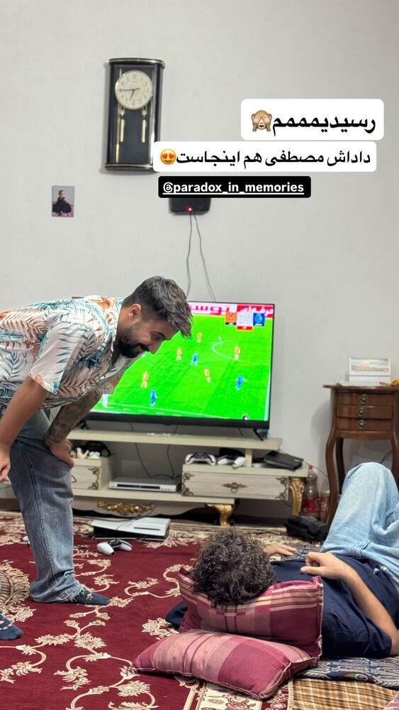  جدید ترین استوری اینستاگرام ساناز عباسی