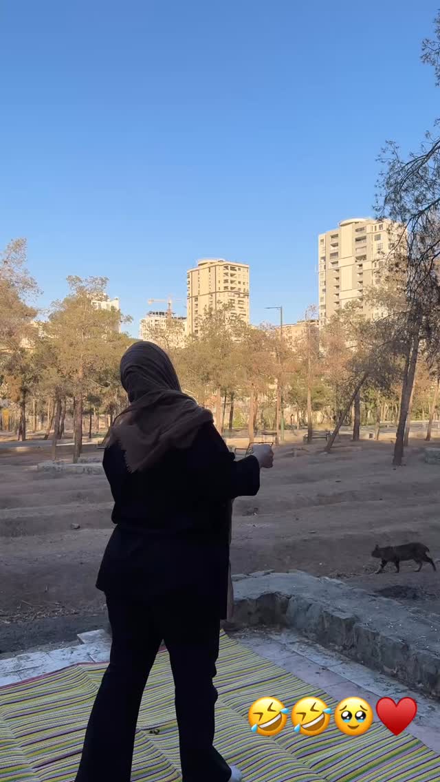  جدید ترین استوری اینستاگرام ساناز عباسی