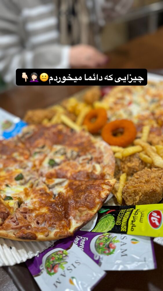  جدید ترین استوری اینستاگرام ساناز عباسی