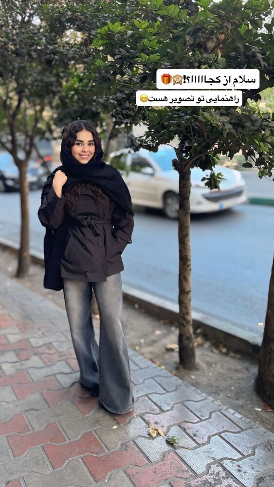  جدید ترین استوری اینستاگرام ساناز عباسی