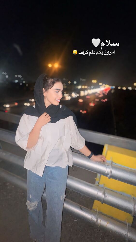  جدید ترین استوری اینستاگرام ساناز عباسی
