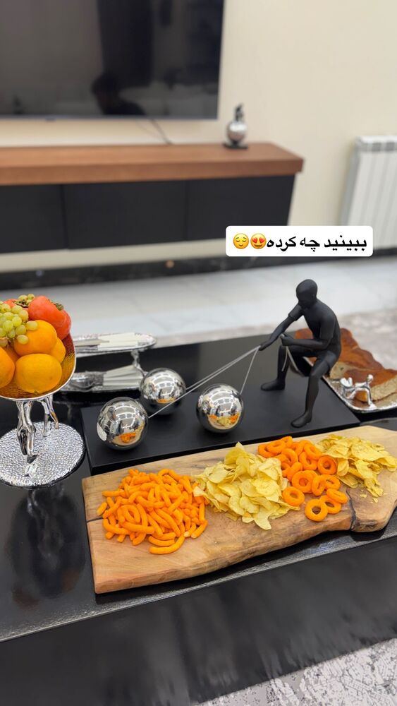  جدید ترین استوری اینستاگرام ساناز عباسی