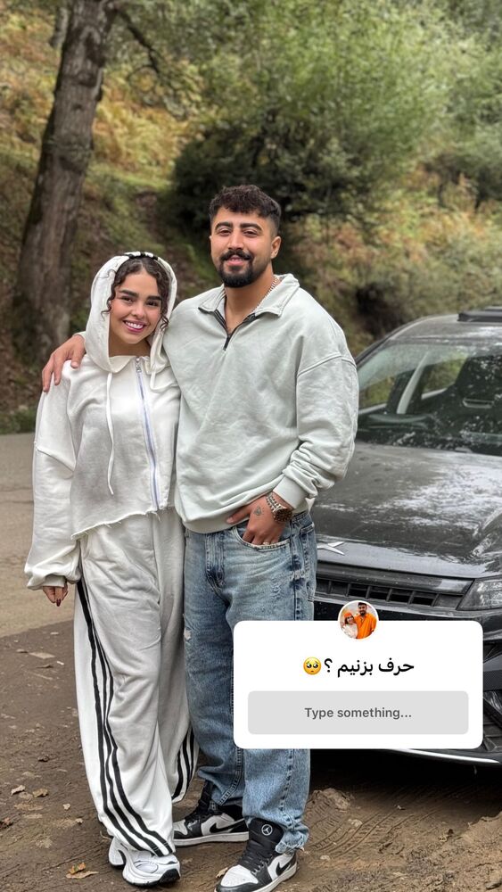  جدید ترین استوری اینستاگرام ساناز عباسی