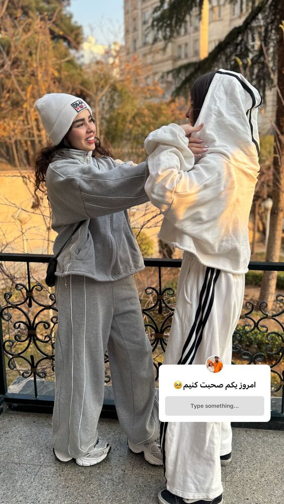  جدید ترین استوری اینستاگرام ساناز عباسی