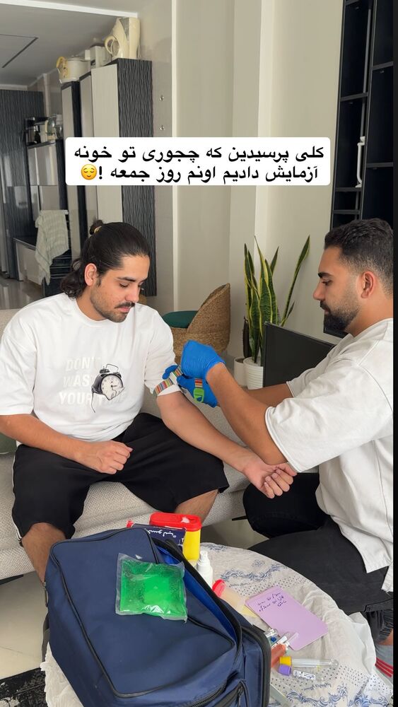  جدید ترین استوری اینستاگرام یگانه مرسلی