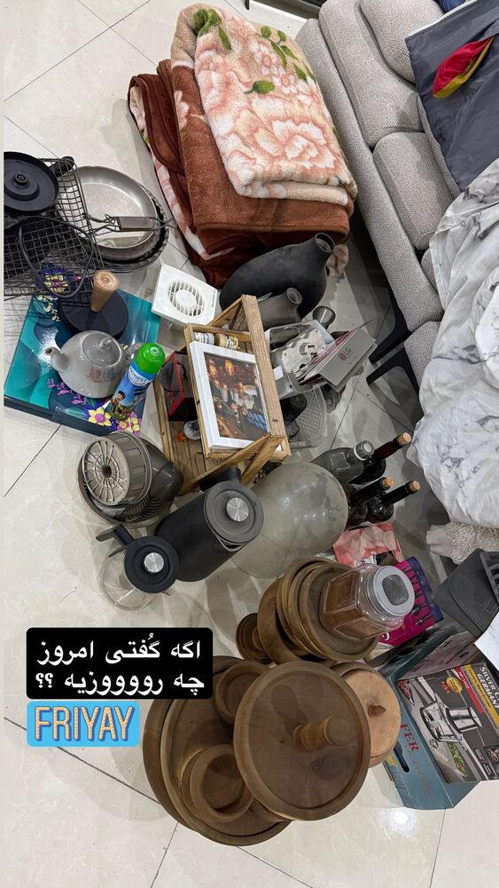  جدید ترین استوری اینستاگرام یگانه مرسلی