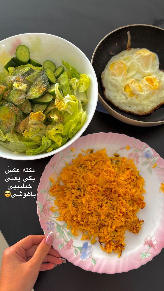  جدید ترین استوری اینستاگرام یگانه مرسلی