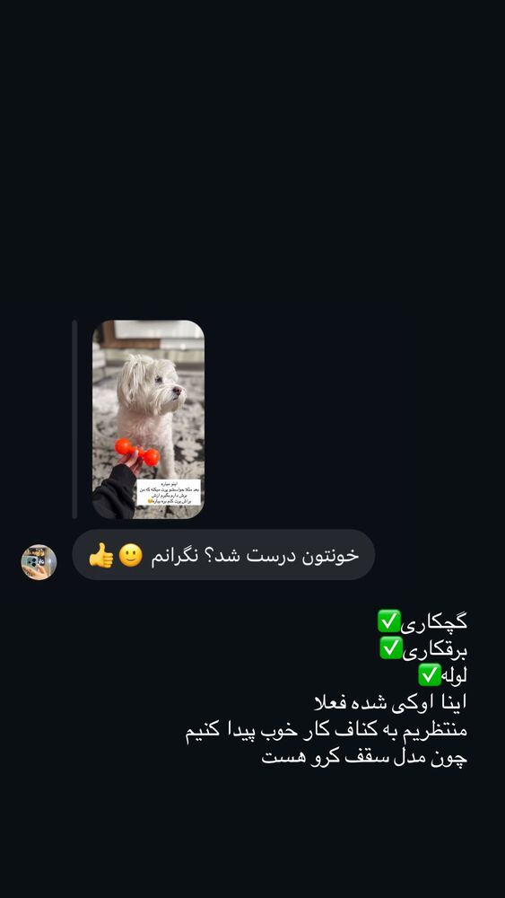 جدید ترین استوری اینستاگرام یگانه مرسلی