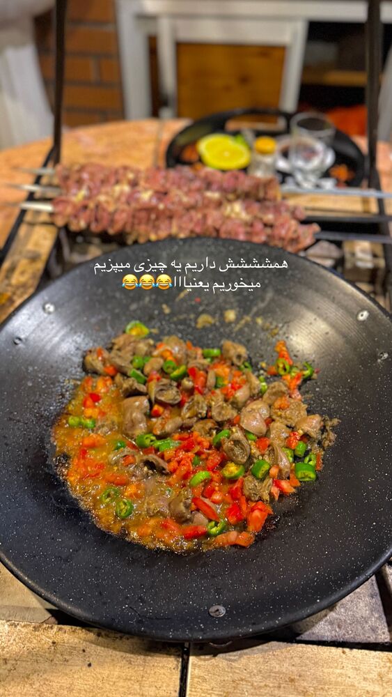  جدید ترین استوری اینستاگرام یگانه مرسلی