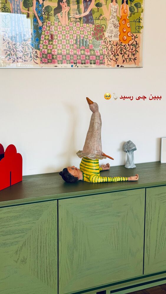  جدید ترین استوری اینستاگرام امیر پارسا نشاط