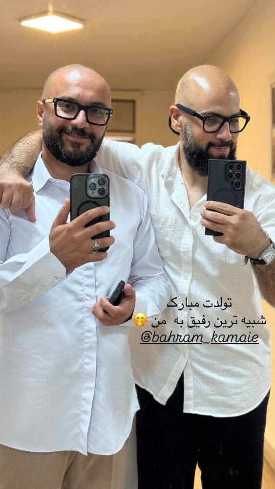  جدید ترین استوری اینستاگرام امیر رضایی