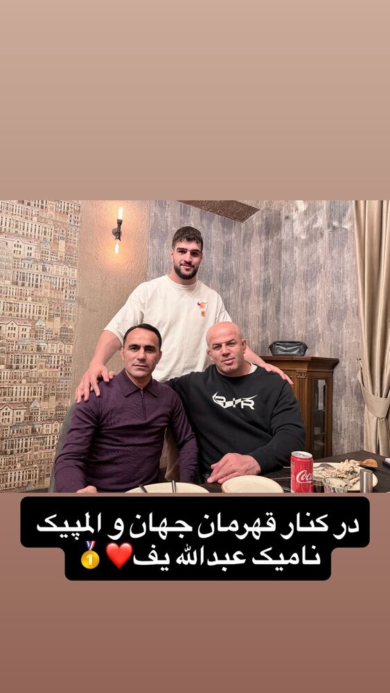  جدید ترین استوری اینستاگرام امیررضا معصومی