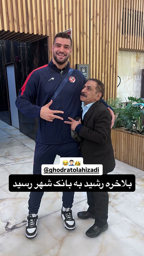  جدید ترین استوری اینستاگرام امیررضا معصومی
