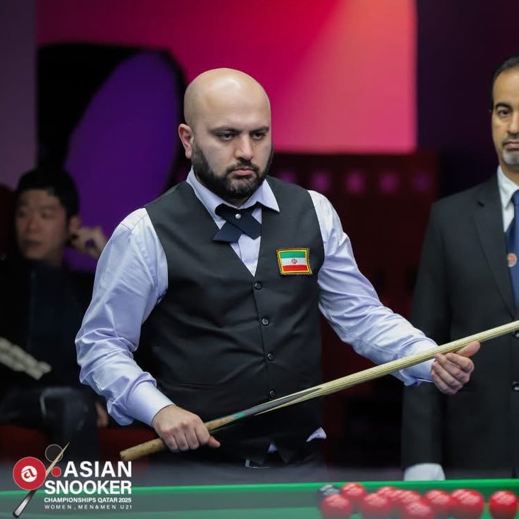  عکس پروفایل اینستاگرام امیر سرخوش / amirsarkhosh_snooker