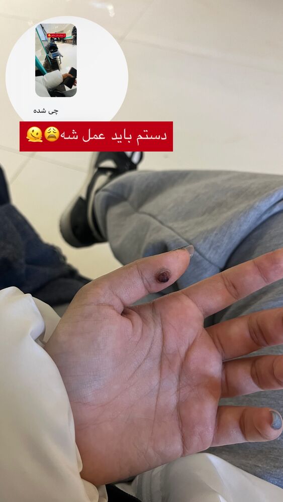  جدید ترین استوری اینستاگرام آناهیتا سلمانی