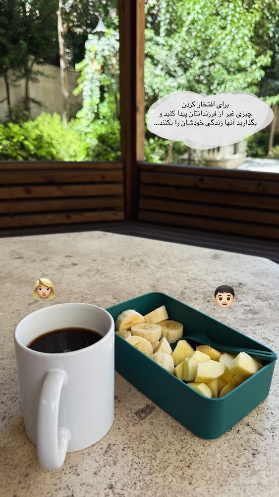 جدید ترین استوری اینستاگرام آناشید حسینی