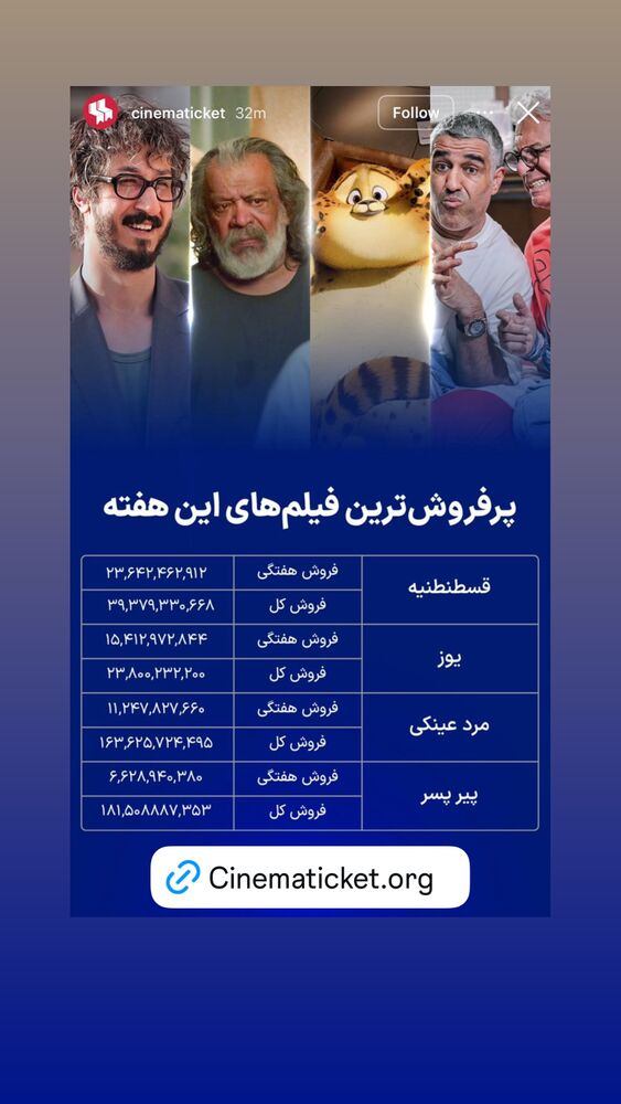  جدید ترین استوری اینستاگرام آناشید حسینی