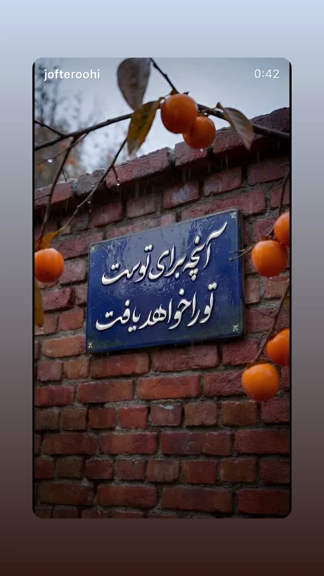  جدید ترین استوری اینستاگرام آرام جعفری