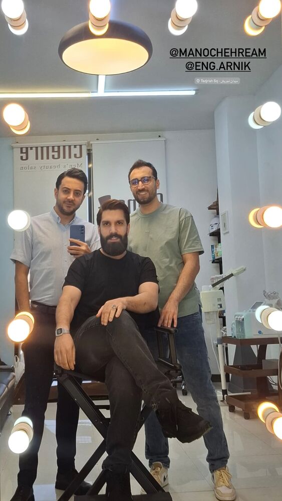  جدید ترین استوری اینستاگرام ارسطو خوش رزم