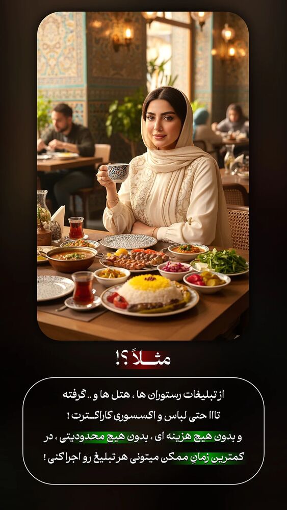  جدید ترین استوری اینستاگرام عارفه مسعودی