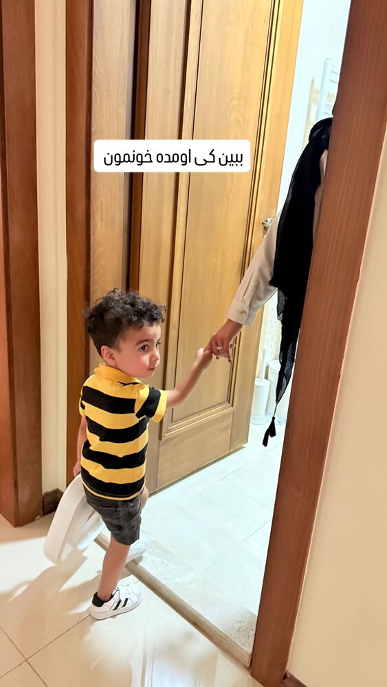  جدید ترین استوری اینستاگرام آرزو ملكوتي راد