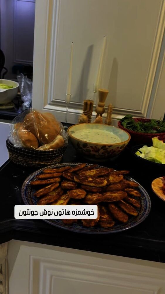  جدید ترین استوری اینستاگرام آرزو ملكوتي راد