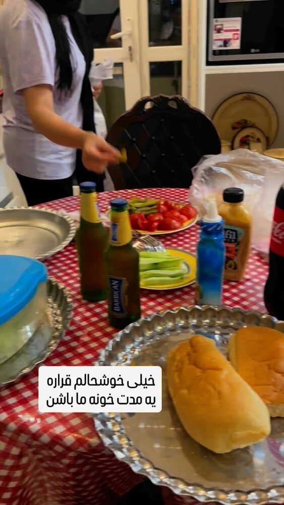  جدید ترین استوری اینستاگرام آرزو ملكوتي راد