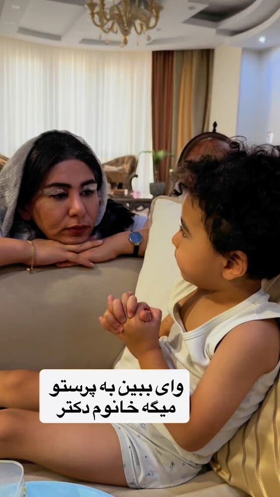  جدید ترین استوری اینستاگرام آرزو ملكوتي راد