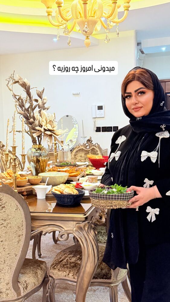  جدید ترین استوری اینستاگرام آرزو ملكوتي راد
