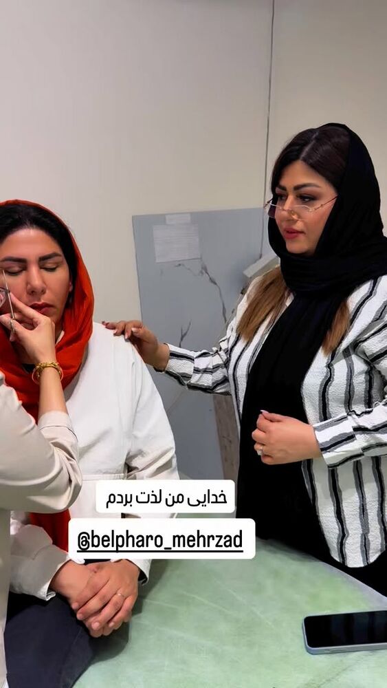  جدید ترین استوری اینستاگرام آرزو ملكوتي راد