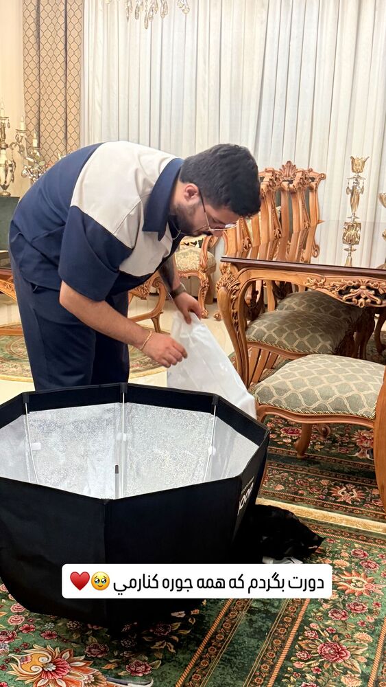  جدید ترین استوری اینستاگرام آرزو ملكوتي راد