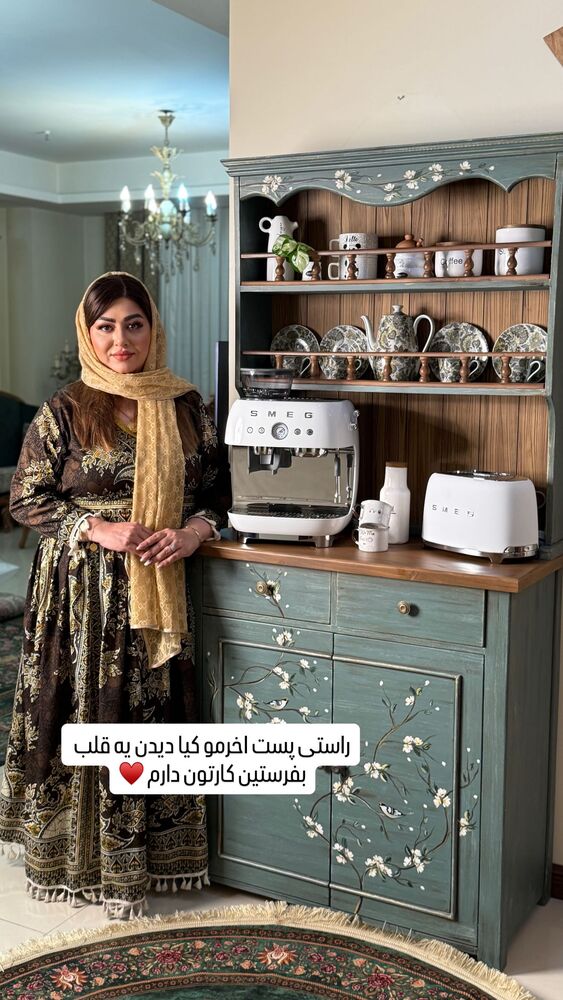  جدید ترین استوری اینستاگرام آرزو ملكوتي راد