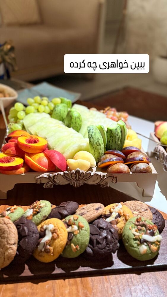  جدید ترین استوری اینستاگرام آرزو ملكوتي راد