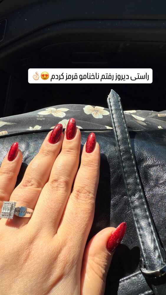  جدید ترین استوری اینستاگرام آرزو ملكوتي راد