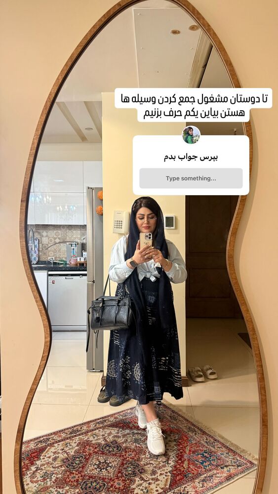  جدید ترین استوری اینستاگرام آرزو ملكوتي راد