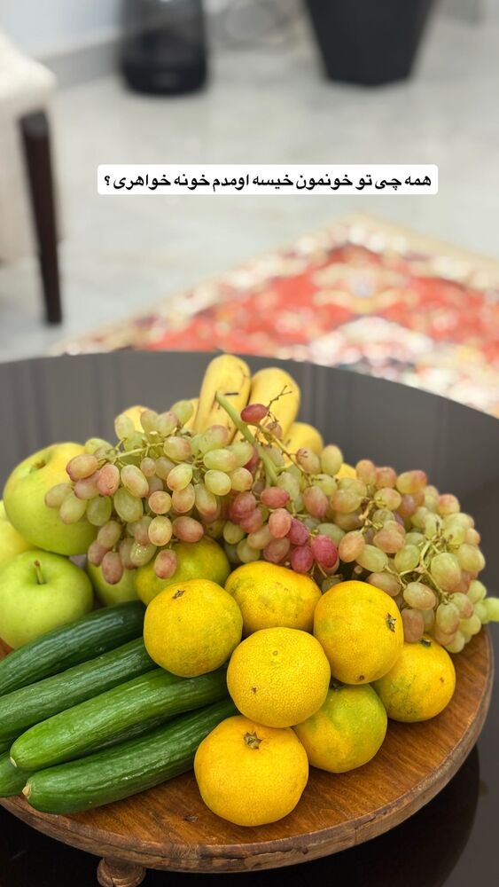  جدید ترین استوری اینستاگرام آرزو ملكوتي راد