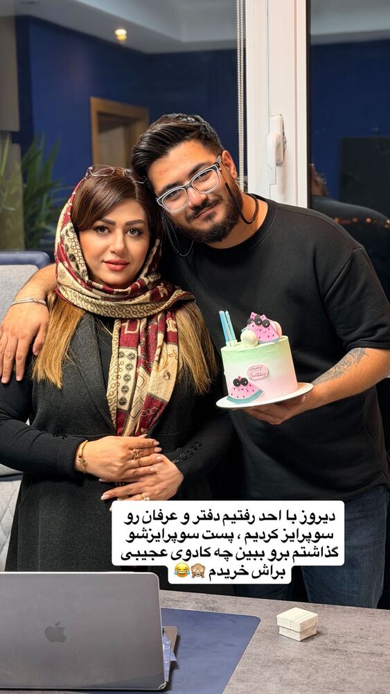  جدید ترین استوری اینستاگرام آرزو ملكوتي راد