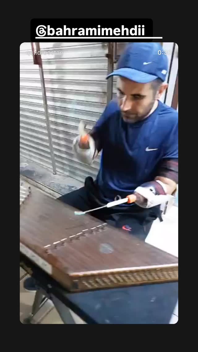  جدید ترین استوری اینستاگرام آرین سلیمی